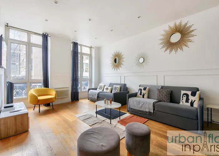 Urban Flat 34 - Beautiful 3 Bedroom Paris Louvre